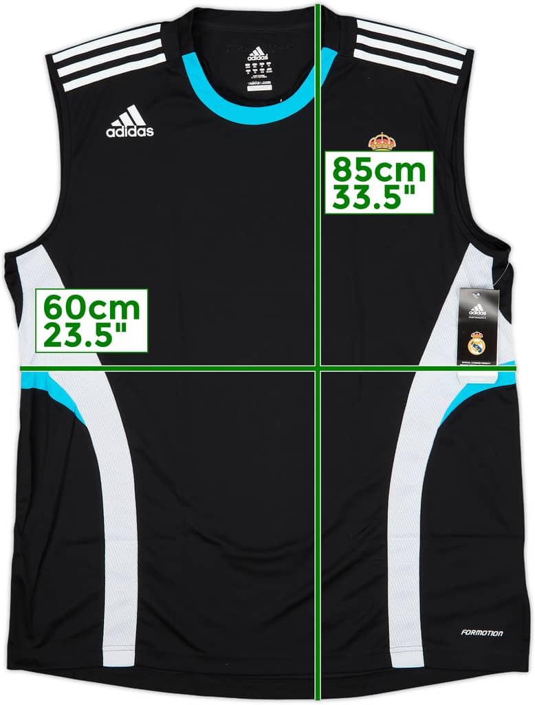 2008-09 Real Madrid adidas Formotion Training Vest (3XL)