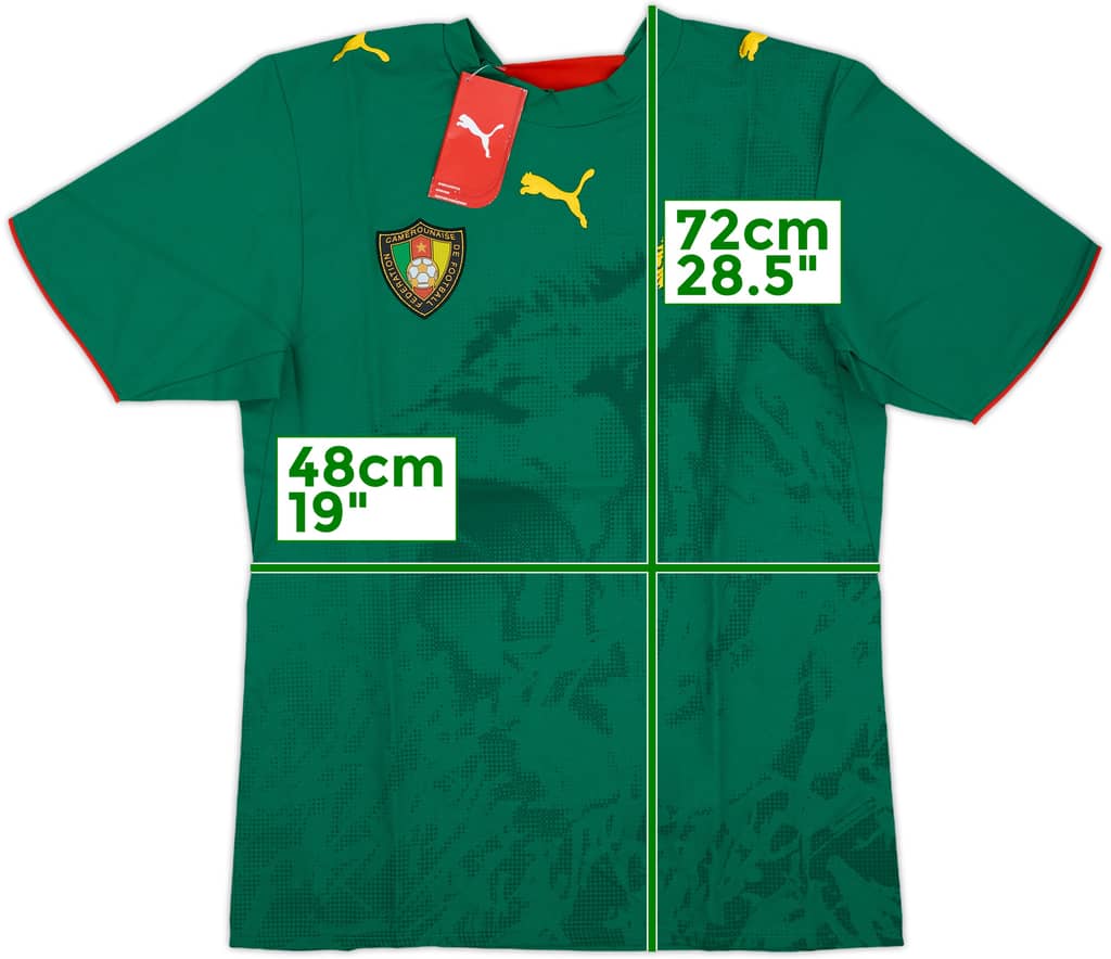 2006-08 Cameroon Home Shirt (S)