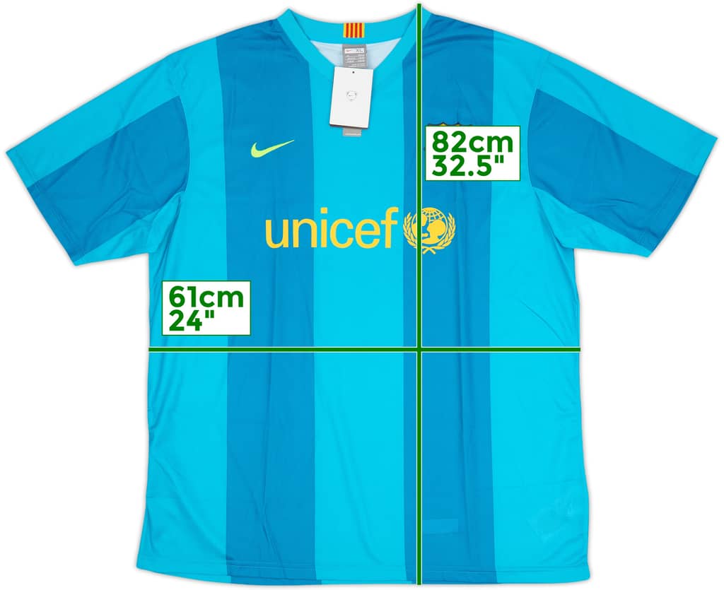 2007-09 Barcelona Basic Away Shirt (XL)