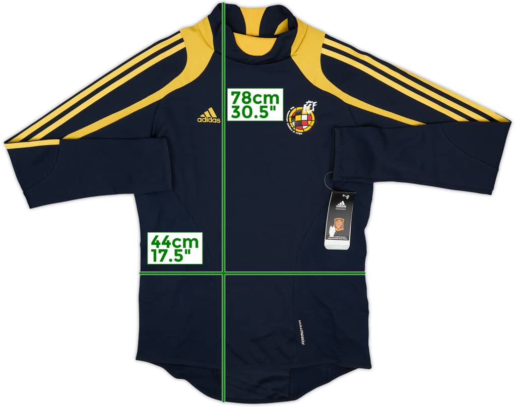 2008-09 Spain adidas Player Issue Training Top (S)