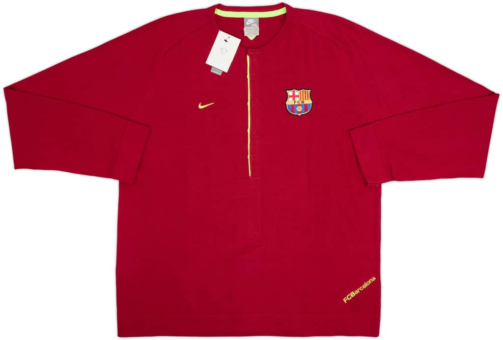 2007-08 Barcelona Nike Sweat Top (XXL)