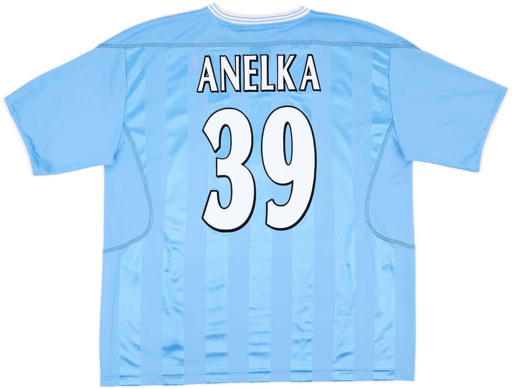 2003-04 Manchester City Home Shirt Anelka #39 - 6/10 - (S)