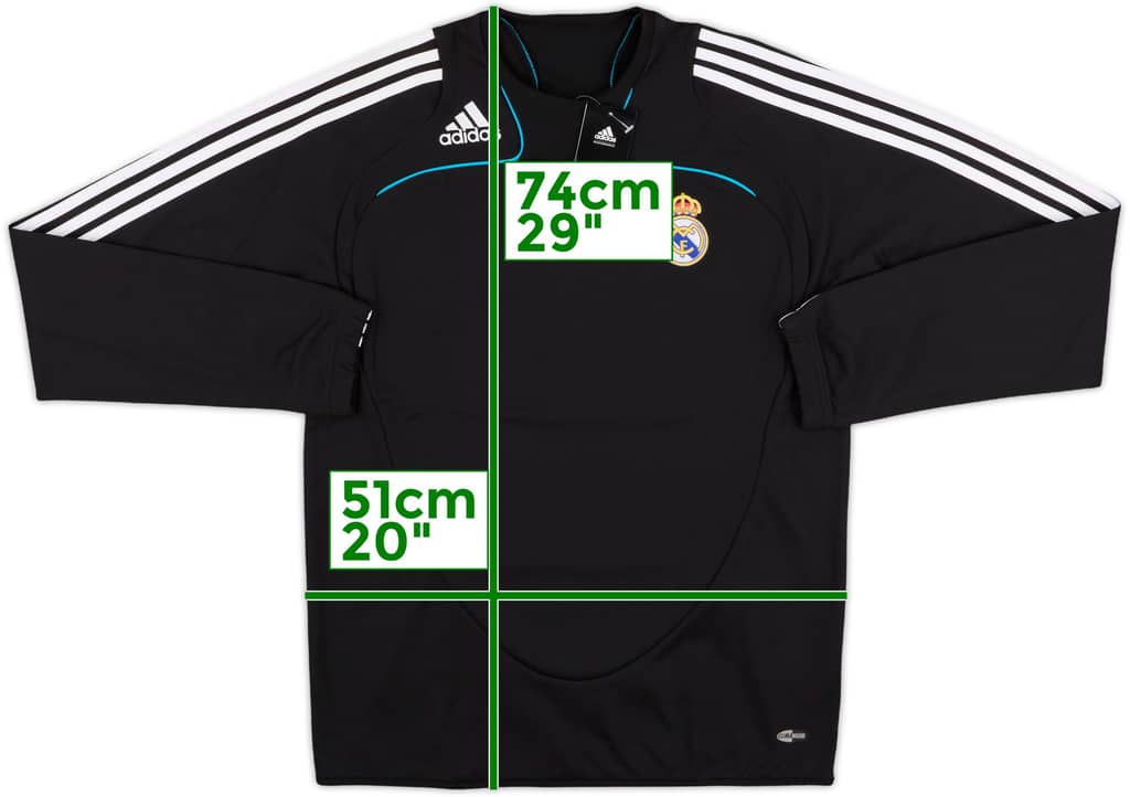 2008-09 Real Madrid adidas Drill Top (M)
