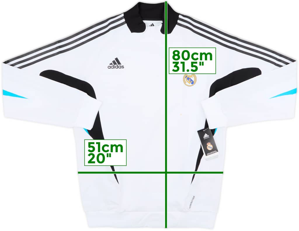 2007-08 Real Madrid Player Issue Formotion Sweat Top (XL)