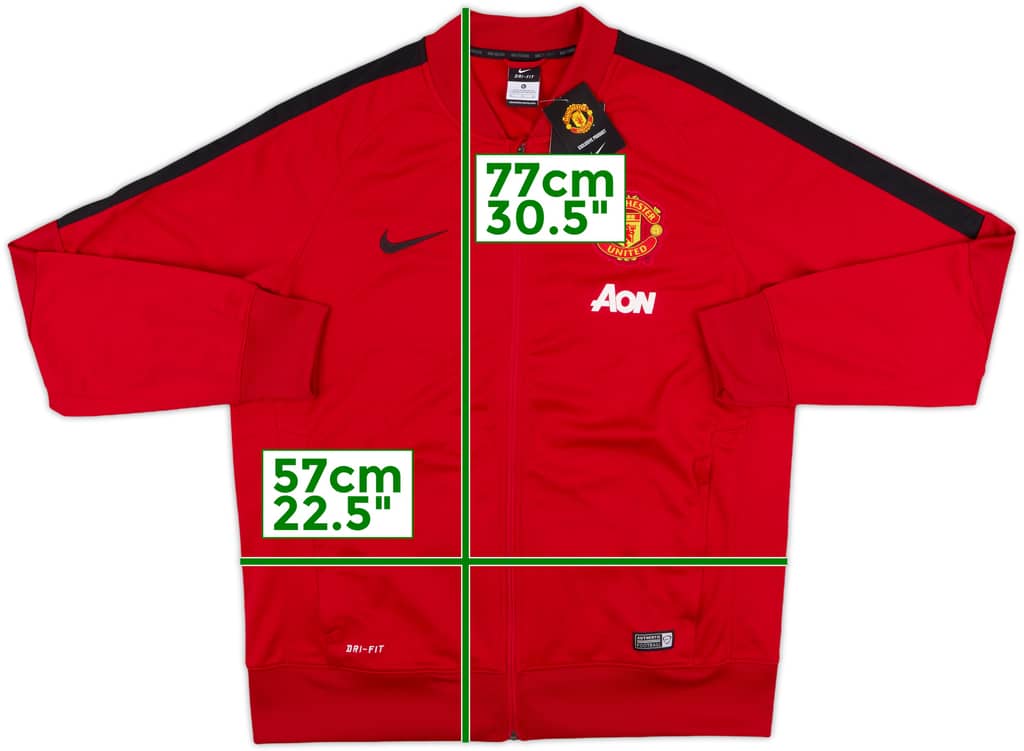 2014-15 Manchester United Nike Track Jacket (XL)