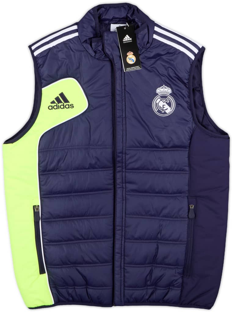 2012-13 Real Madrid adidas Padded Gilet (S)