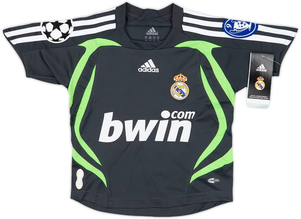 2007-08 Real Madrid CL Third Shirt (3-4 Years)