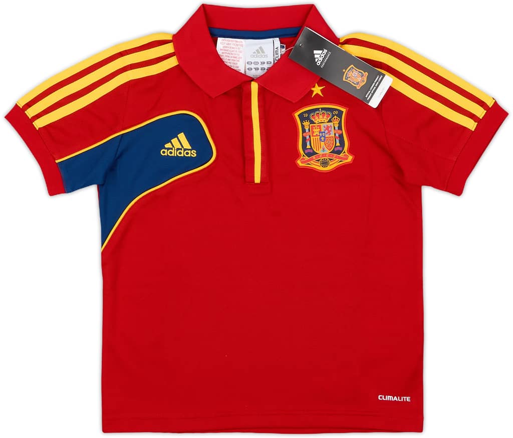 2011-12 Spain adidas Polo Shirt (7-8 Years)
