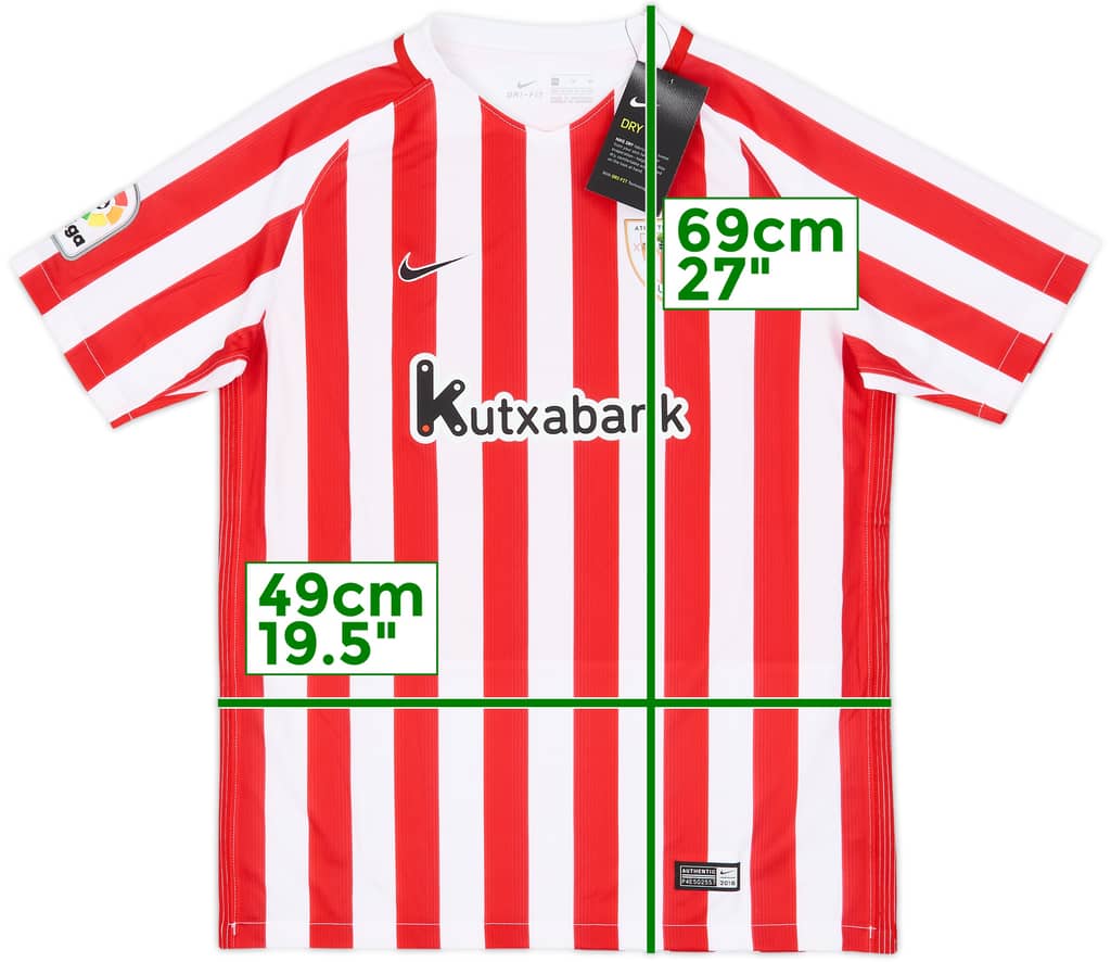 2016-17 Athletic Bilbao Home Shirt (XL.Boys)