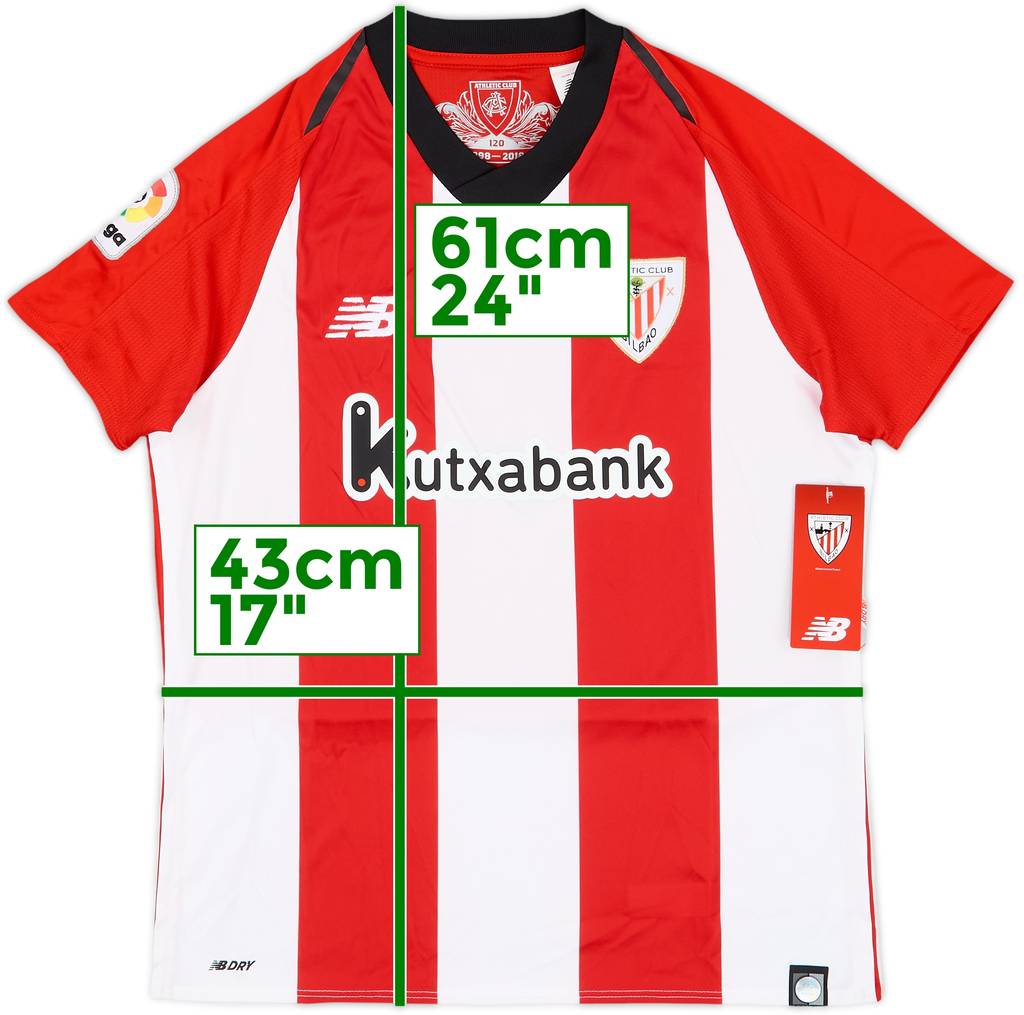 2018-19 Athletic Bilbao Home Shirt (M.Boys)