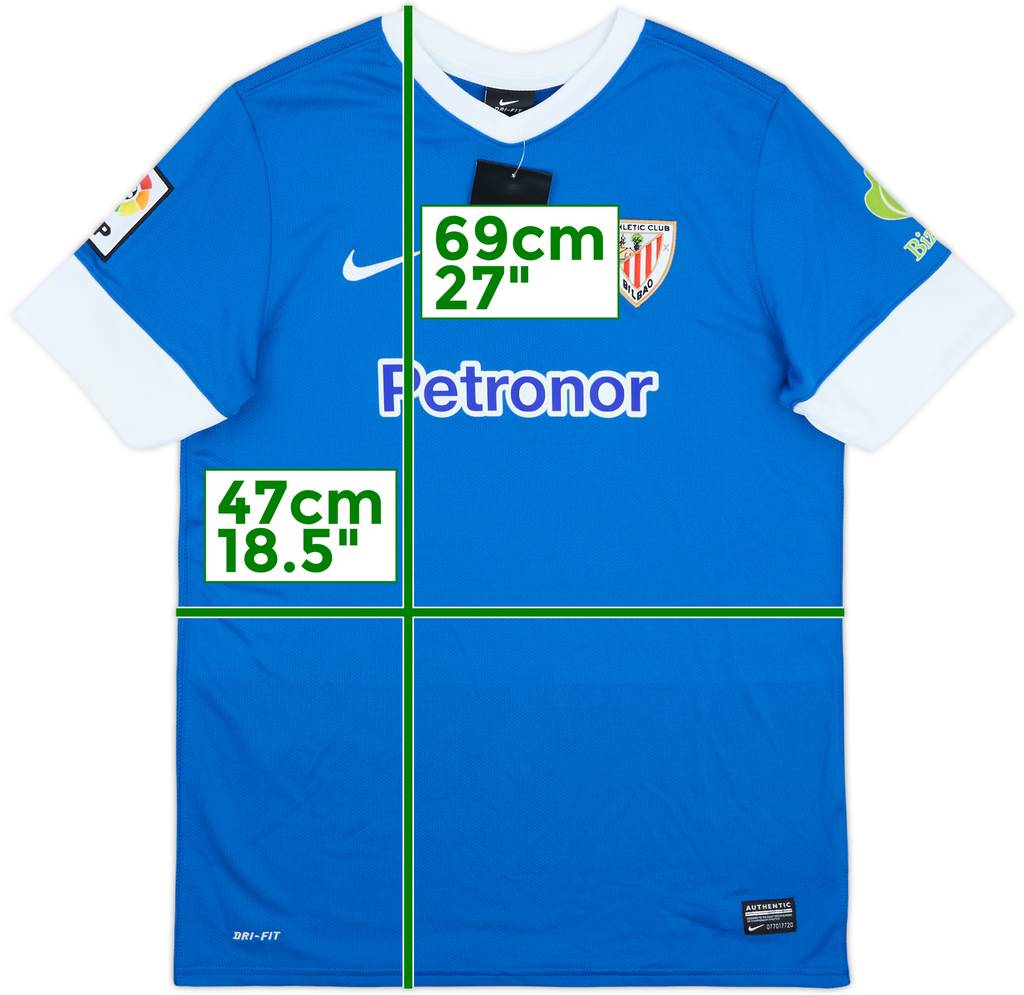 2013-14 Athletic Bilbao Away Shirt (XL.Boys)