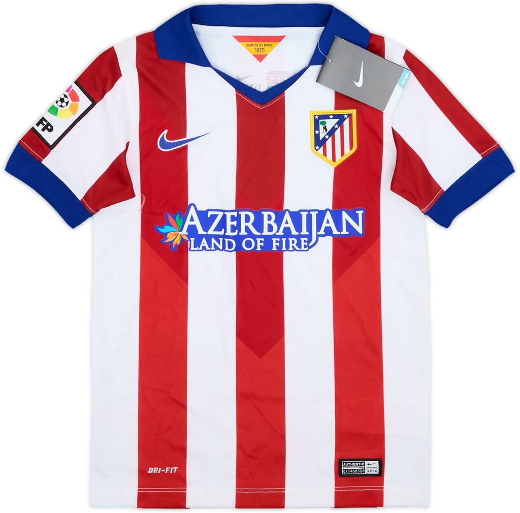 2014-15 Atletico Madrid Home Shirt (S.Boys)