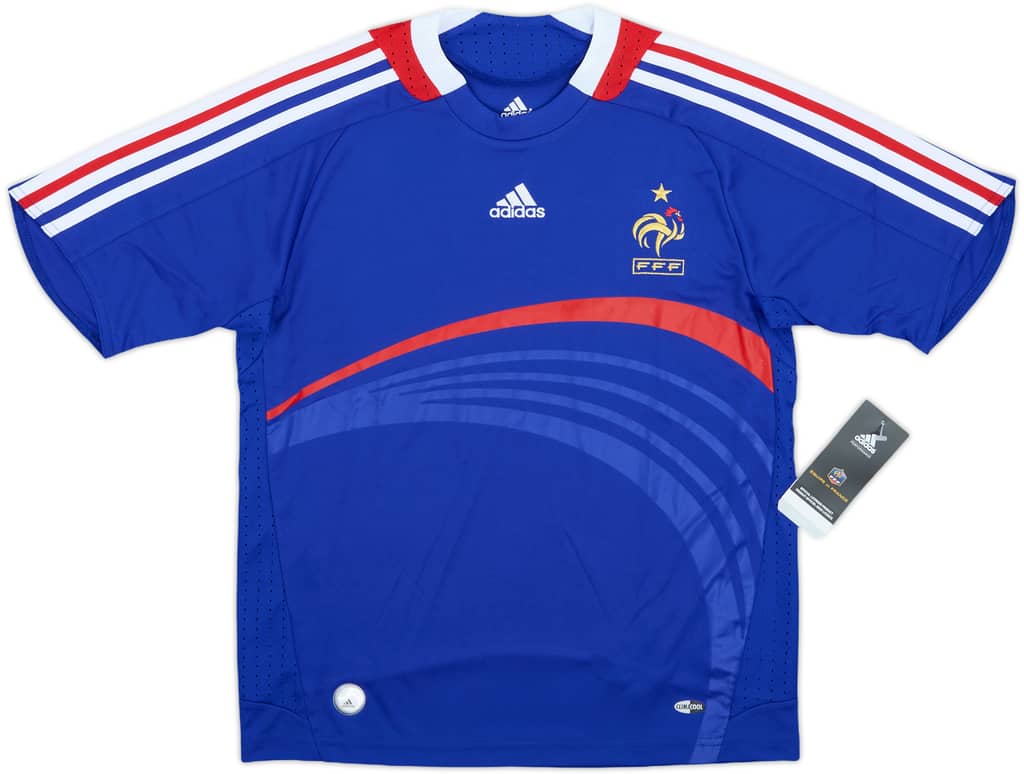 2007-08 France Home Shirt (M.Boys)