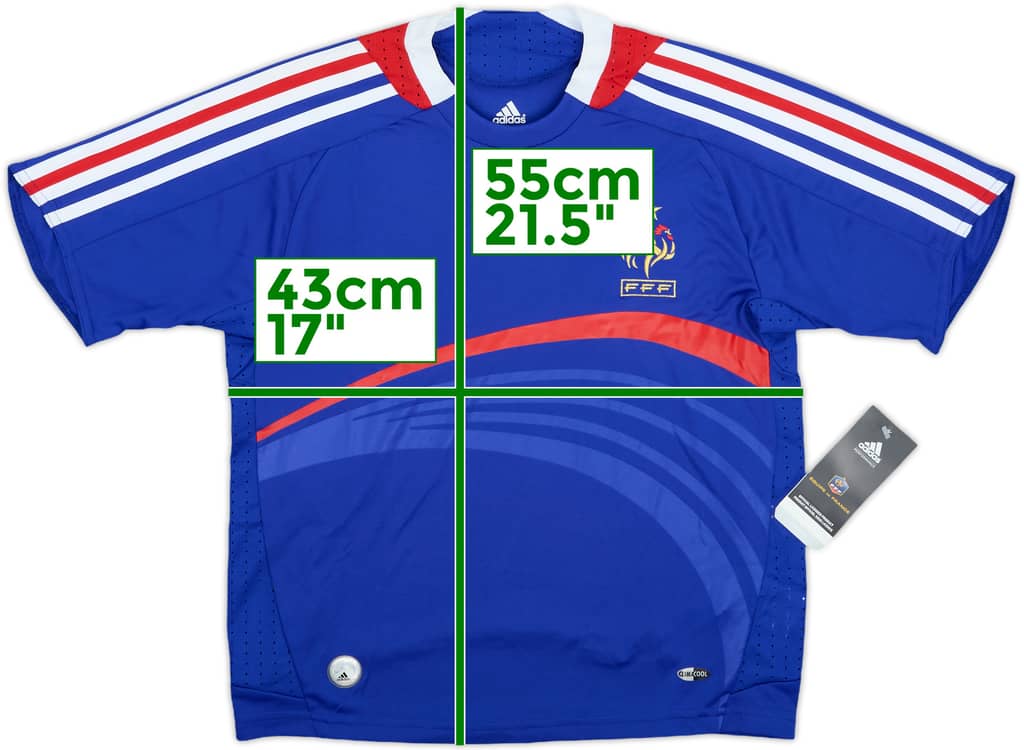 2007-08 France Home Shirt (S.Boys)