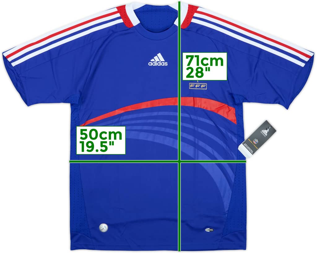 2007-08 France Home Shirt (XL.Boys)