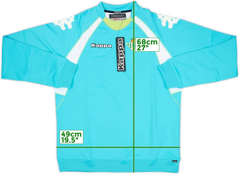 2008-09 Real Betis Kappa Sweat Top (S)