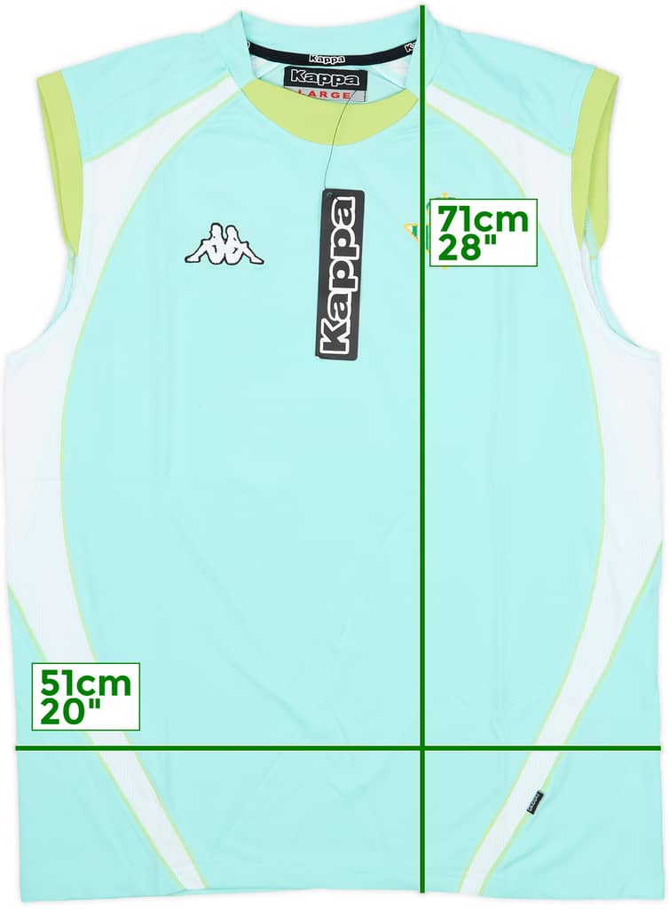 2008-09 Real Betis Kappa Training Vest (L)