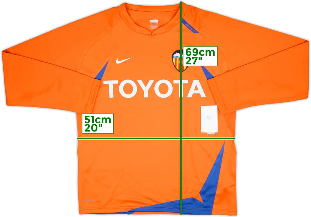 2007-08 Valencia Nike Sweat Top (M)