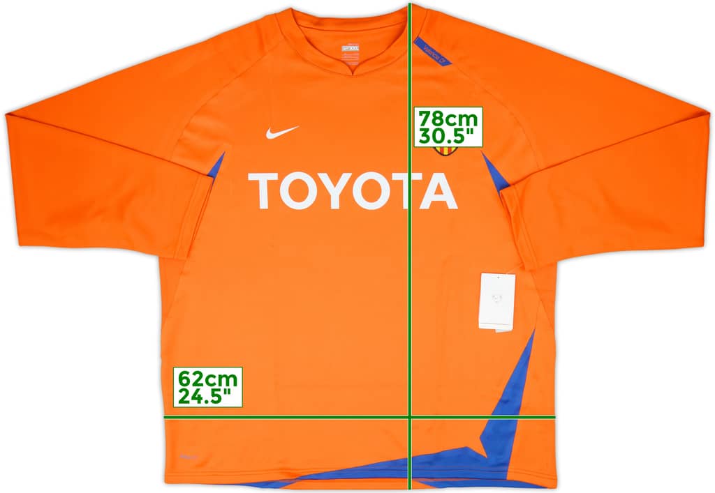 2007-08 Valencia Nike Sweat Top (XXL)