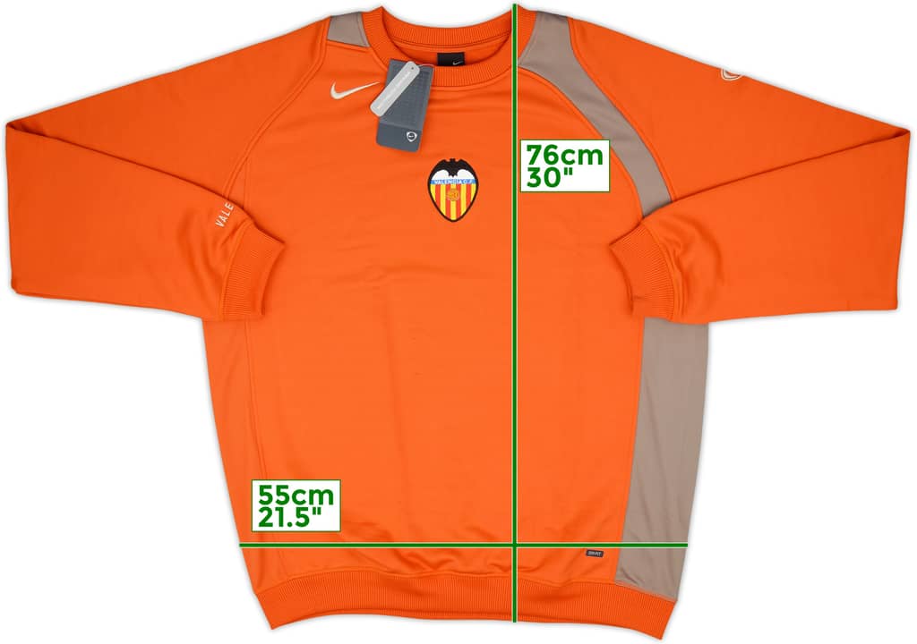 2003-04 Valencia Nike Sweat Top (XL)