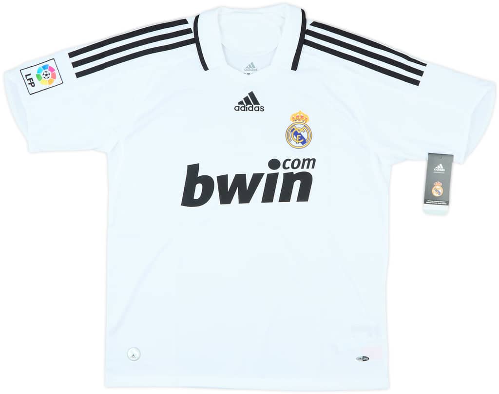 2008-09 Real Madrid Home Shirt (XL.Boys)