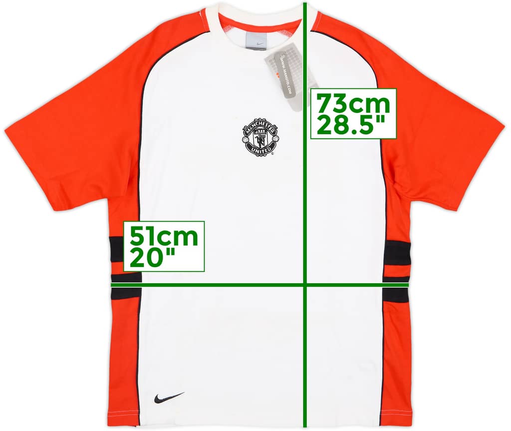 2004-05 Manchester United Nike Training Tee (M)