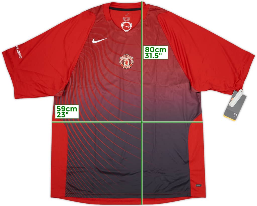 2006-07 Manchester United Nike Training Shirt (XL)