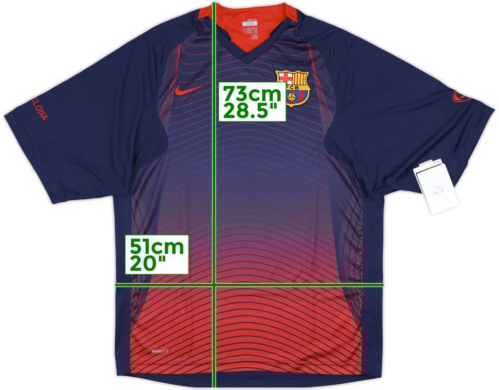 2007-08 Barcelona Nike Training Shirt (S)