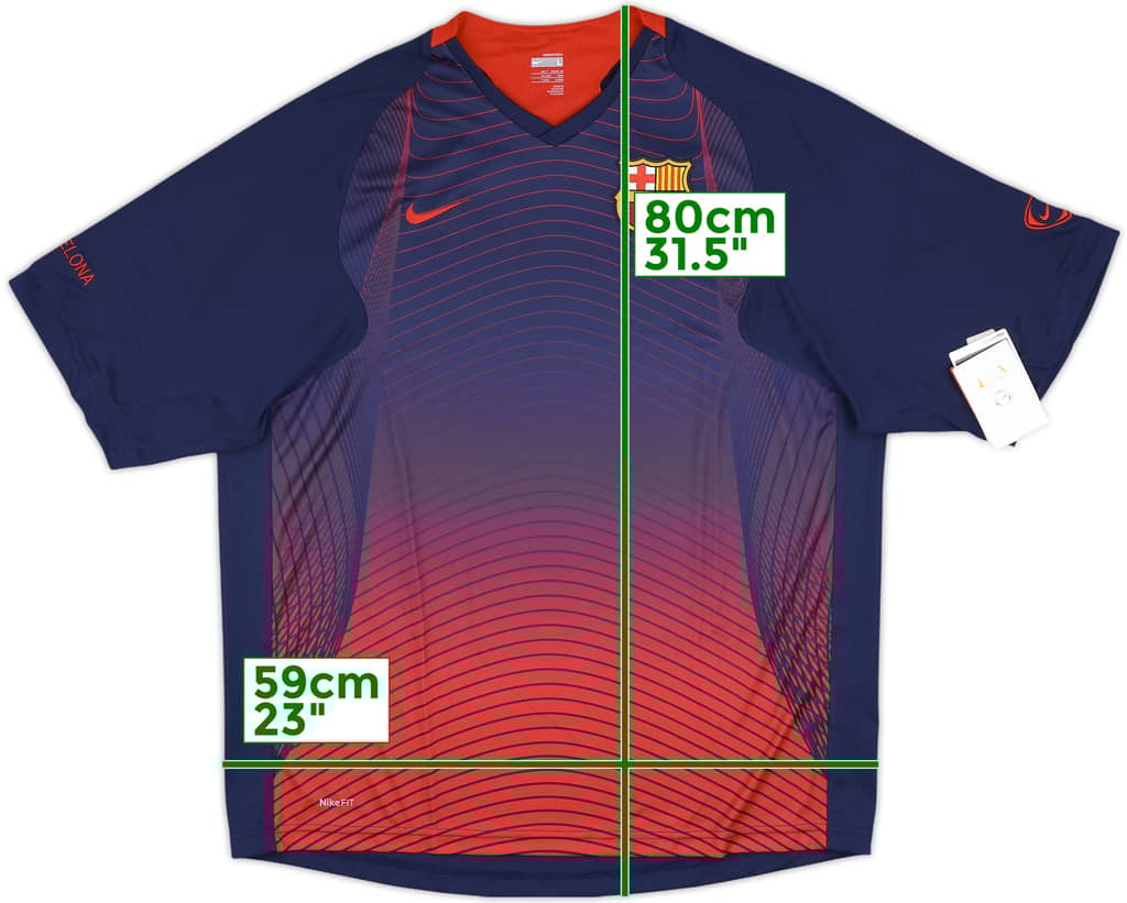 2007-08 Barcelona Nike Training Shirt (L)