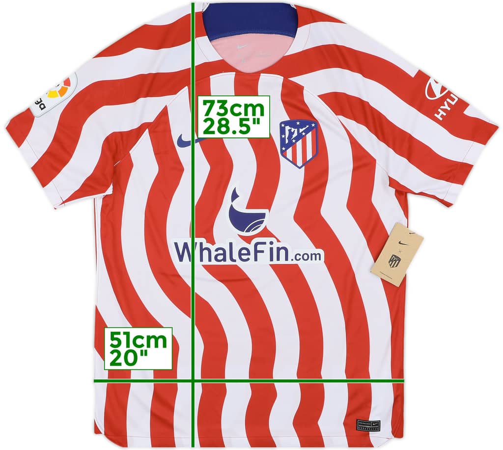 2022-23 Atletico Madrid Home Shirt (L)
