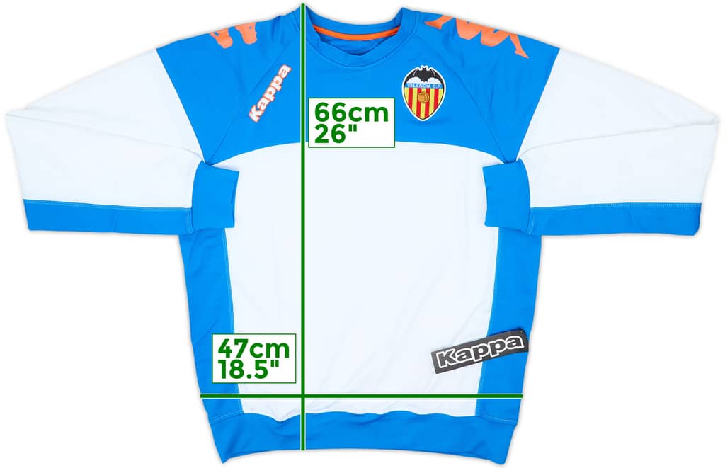 2010-11 Valencia Kappa Sweat Top (M)