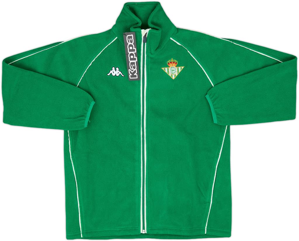 2005-06 Real Betis Kappa Fleece Jacket (XL.Boys)