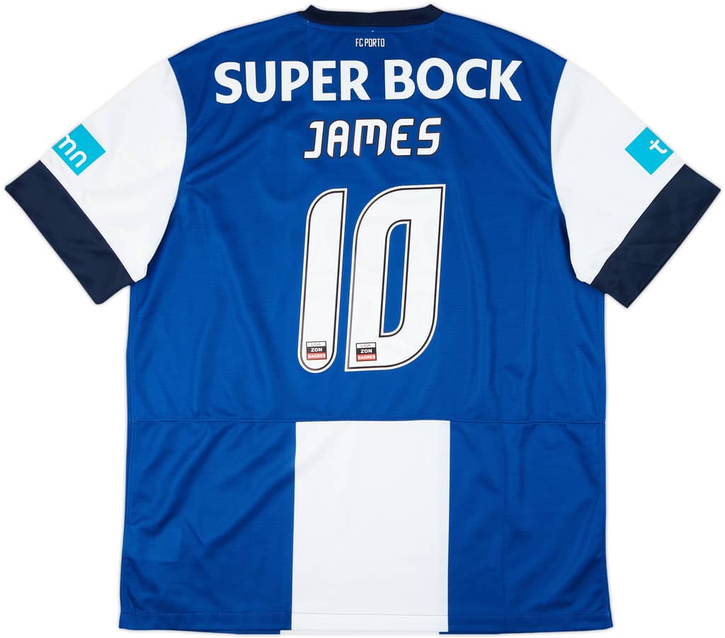 2012-13 Porto Home Shirt James #10 (XL)