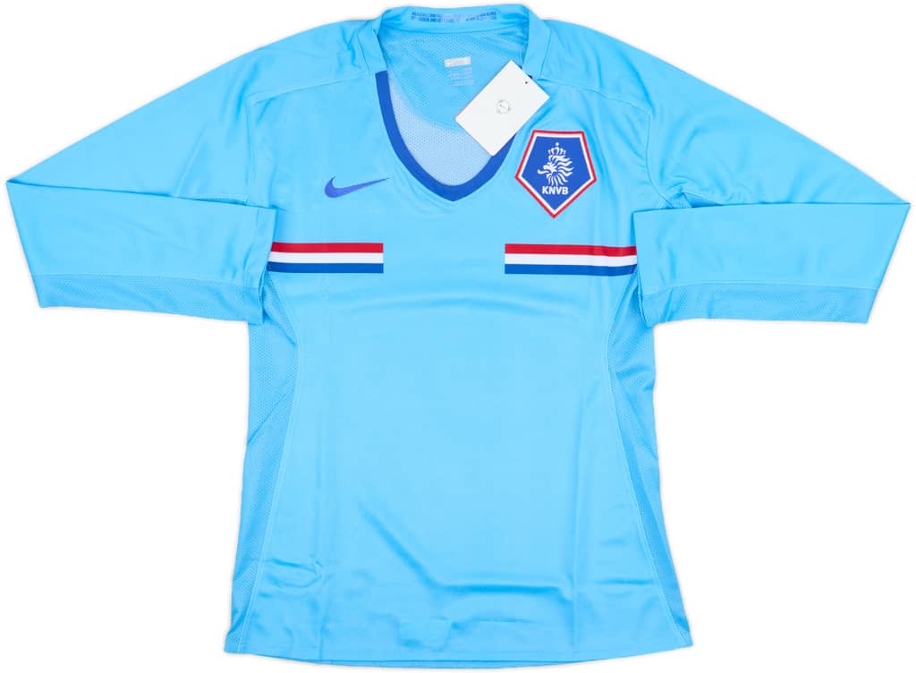2008-09 Netherlands Player Issue Away L/S Shirt (Women's S)