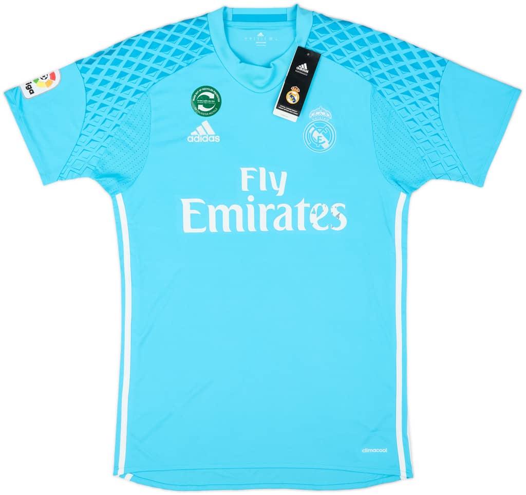 2016-17 Real Madrid GK S/S Shirt (S)