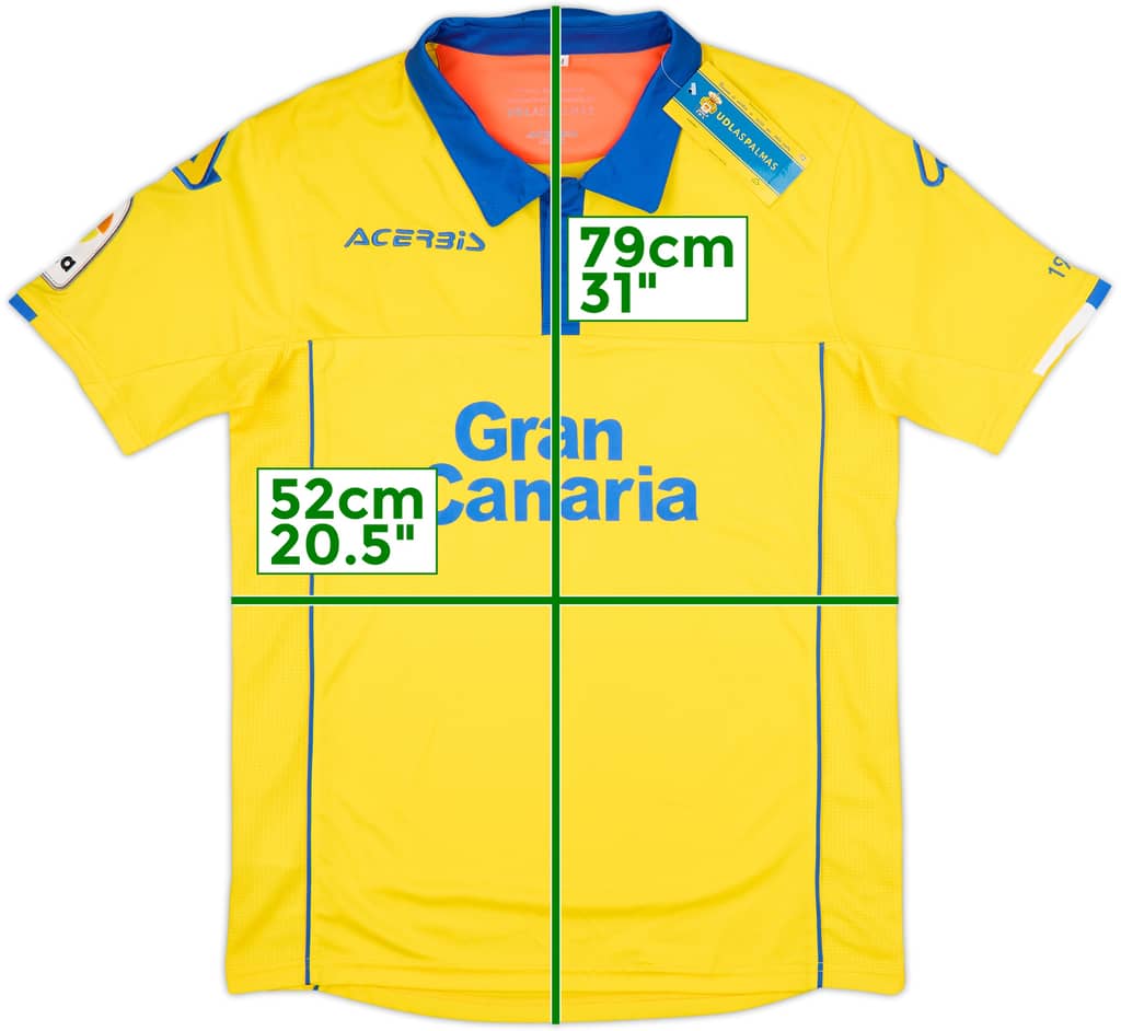 2016-17 Las Palmas Home Shirt (M)