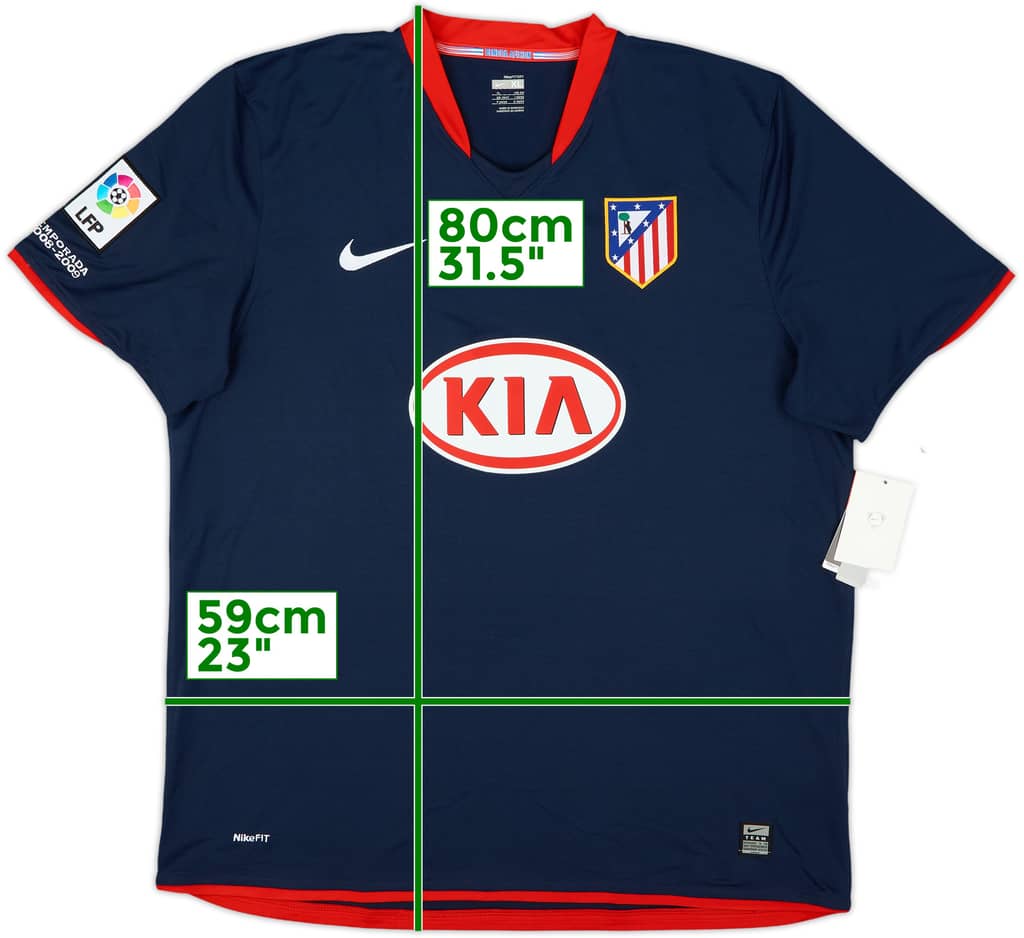 2008-09 Atletico Madrid Away Shirt (XL)