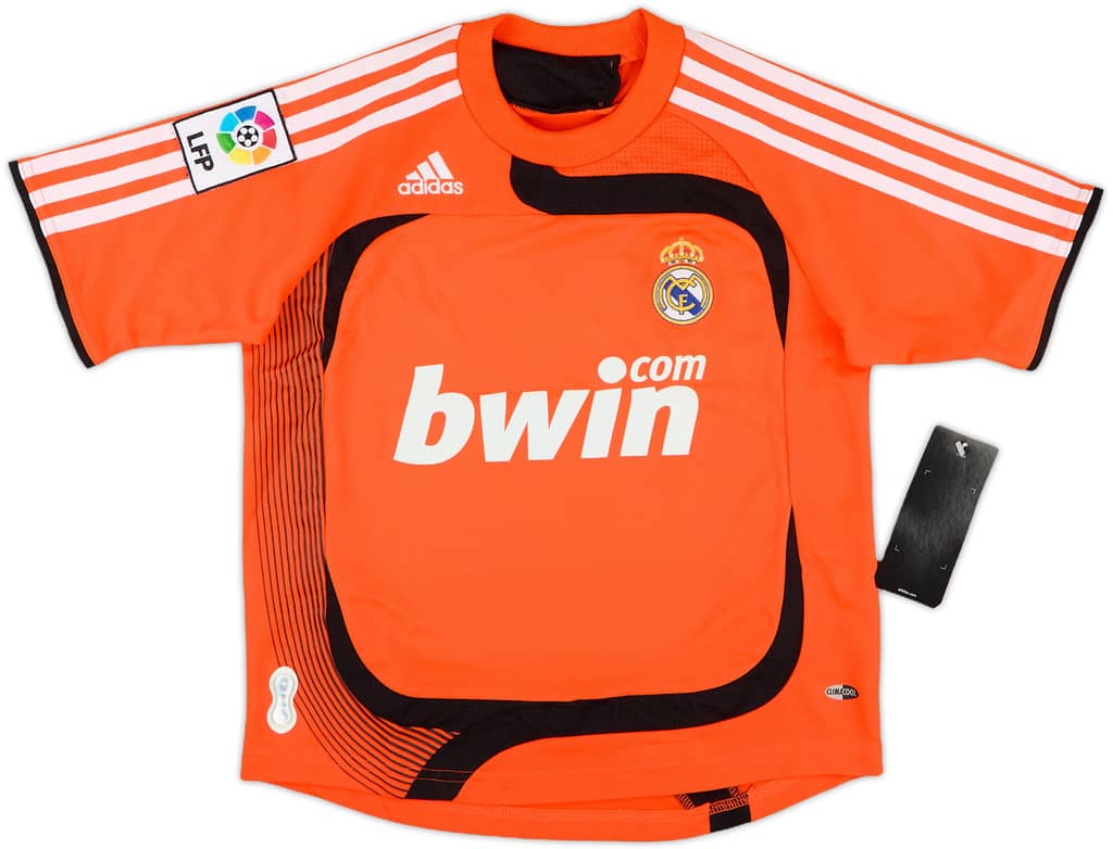 2007-08 Real Madrid GK Shirt (XS.Boys)