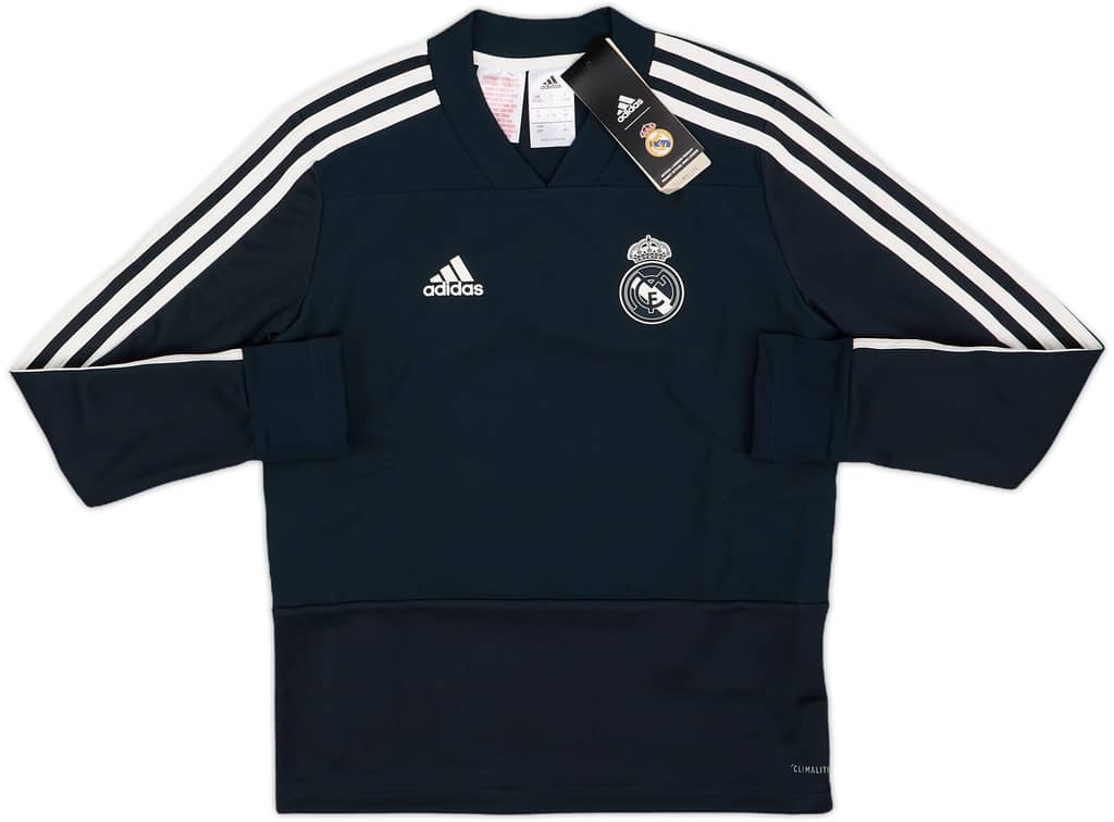 2018-19 Real Madrid adidas Drill Top (S.Boys)