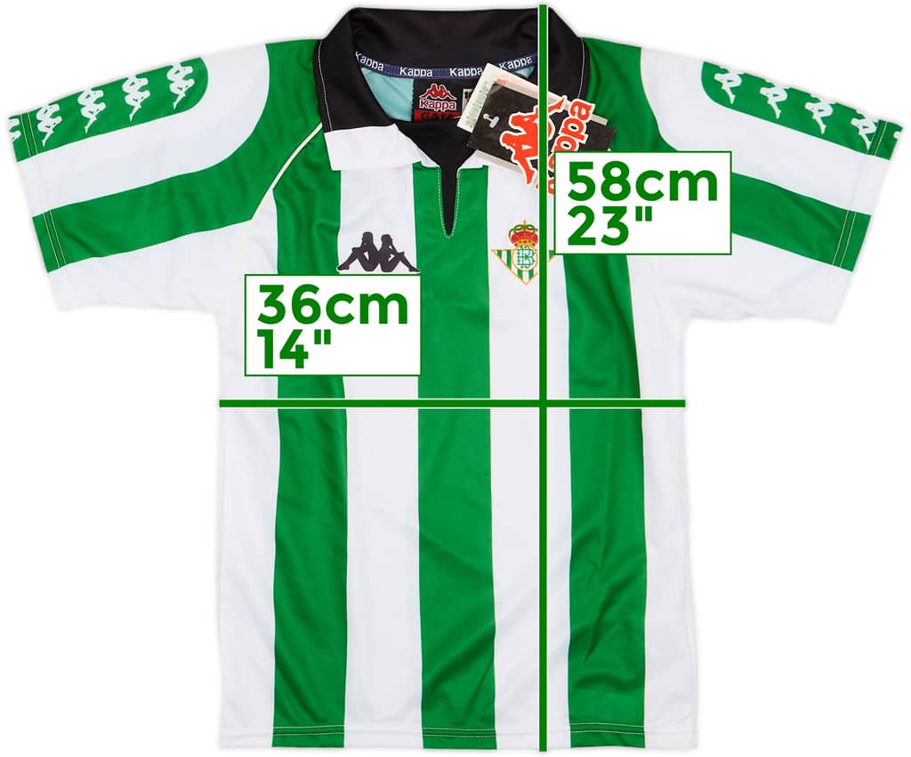 1998-99 Real Betis Home Shirt (S.Boys)