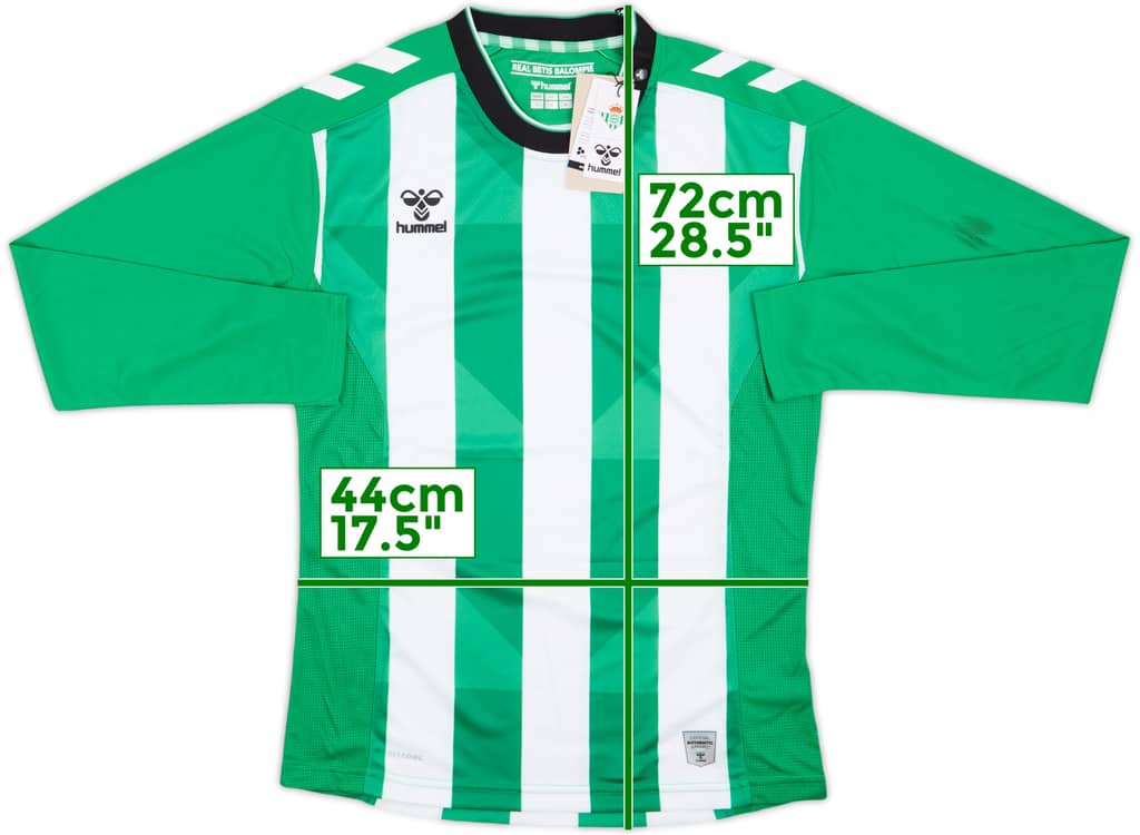 2022-23 Real Betis Home L/S Shirt (S)