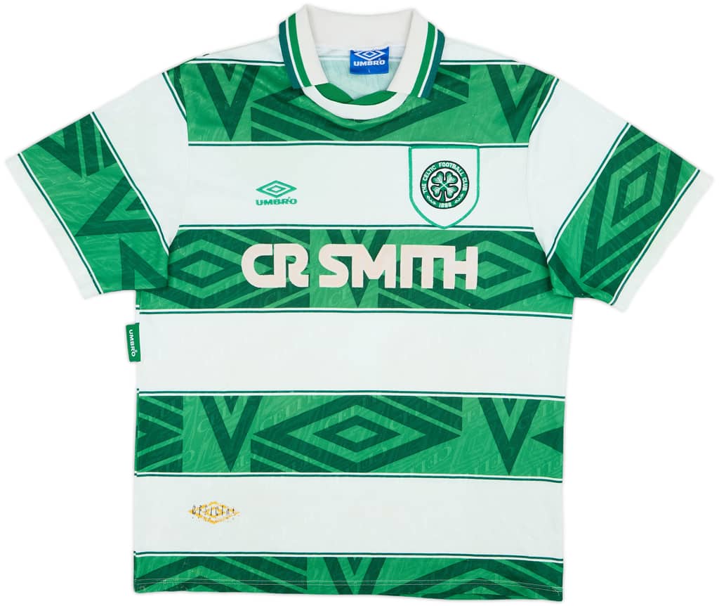 1993-95 Celtic Home Shirt - 6/10 - (L)