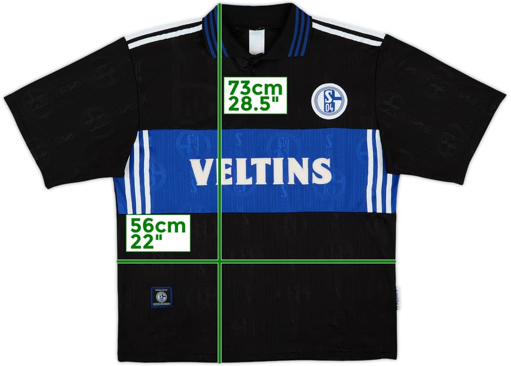 1997-98 Schalke Away Shirt - 8/10 - (L)