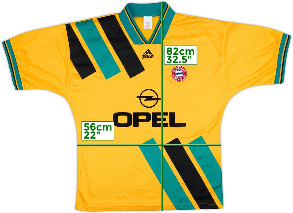 1993-96 Bayern Munich Away Shirt - 8/10 - (XL)