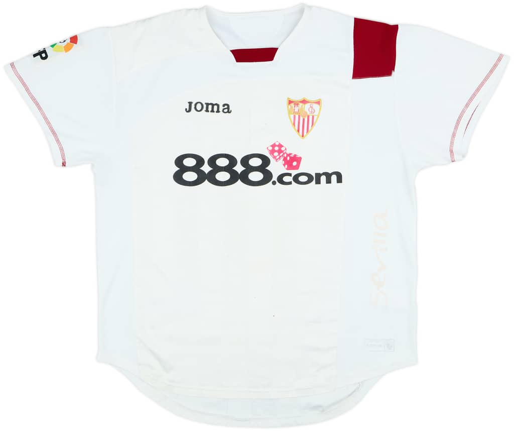 2007-08 Sevilla Home Shirt - 4/10 - (XL)