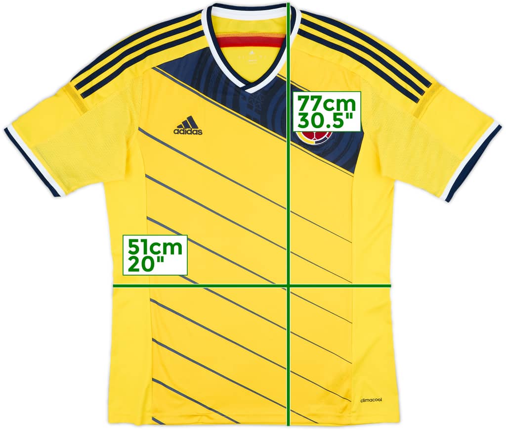 2014-15 Colombia Home Shirt - 10/10 - (L)