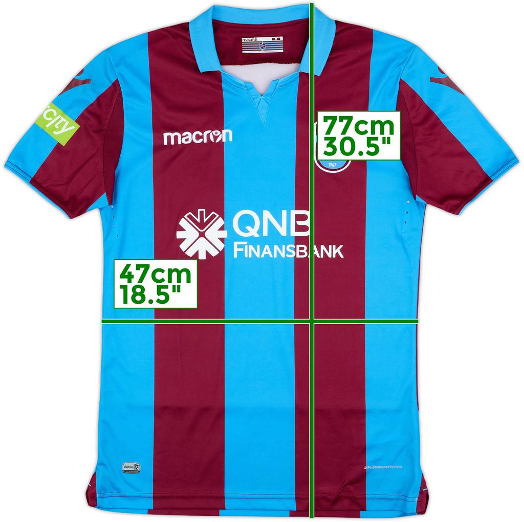 2018-19 Trabzonspor Home Shirt - 8/10 - (M)