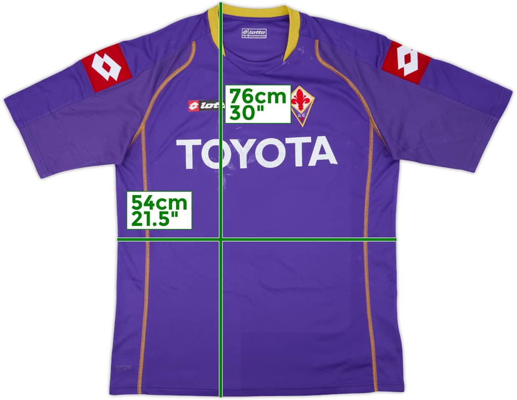 2008-09 Fiorentina Home Shirt - 4/10 - (XL)