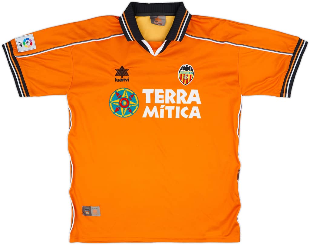 1999-00 Valencia Away Shirt - 8/10 - (XL)