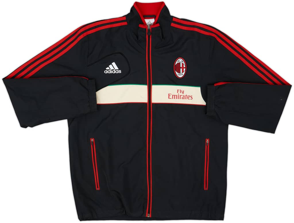 2012-13 AC Milan adidas Chaqueta de entrenamiento - 6/10 - (M/L)